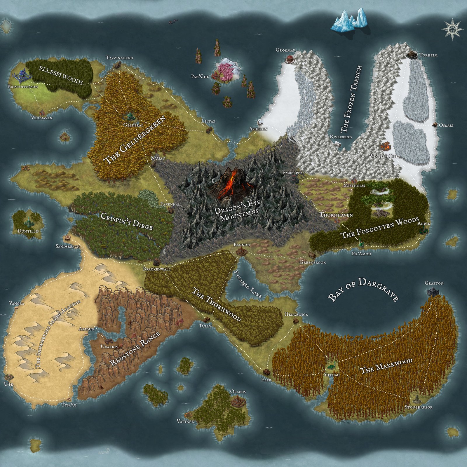 The Map of Xeres