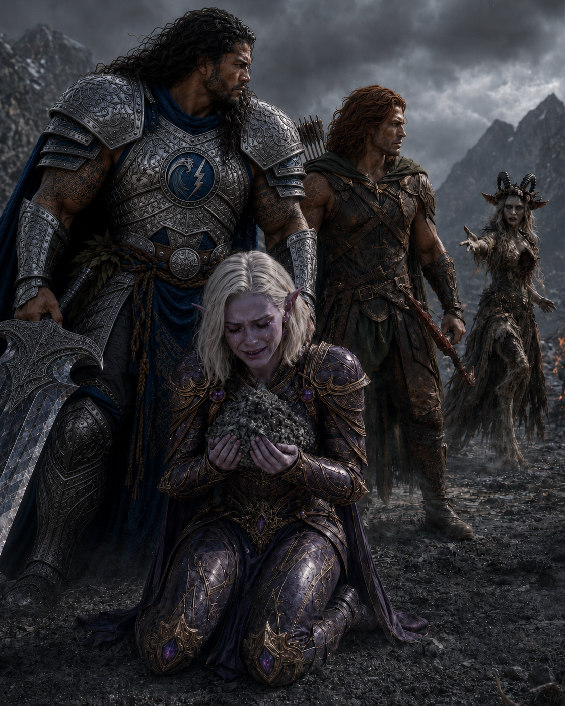 Undead Nira challenges the Chosen