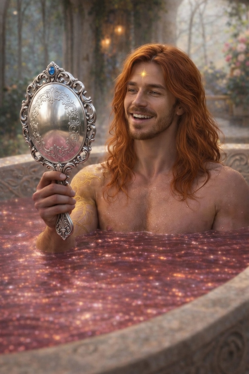 Hotaru with a mirror