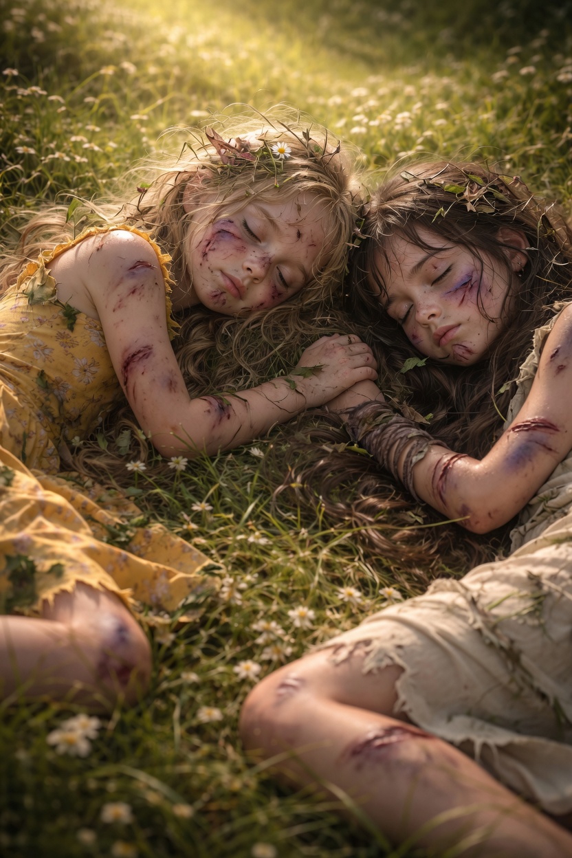 Sana and Emeline are hurt