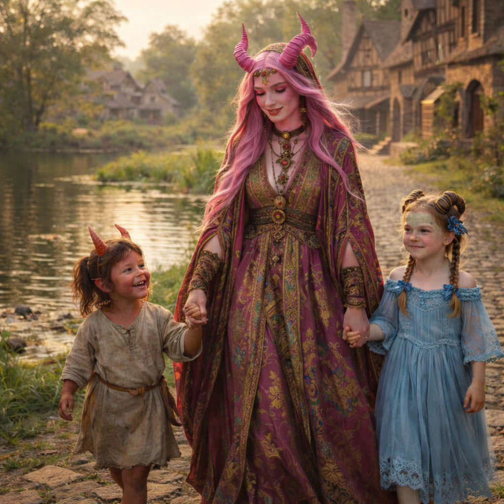 Esryx with the Wyrmwhisper kids