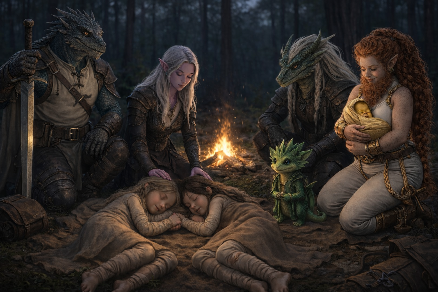 Recovering after the Owlbear is defeated