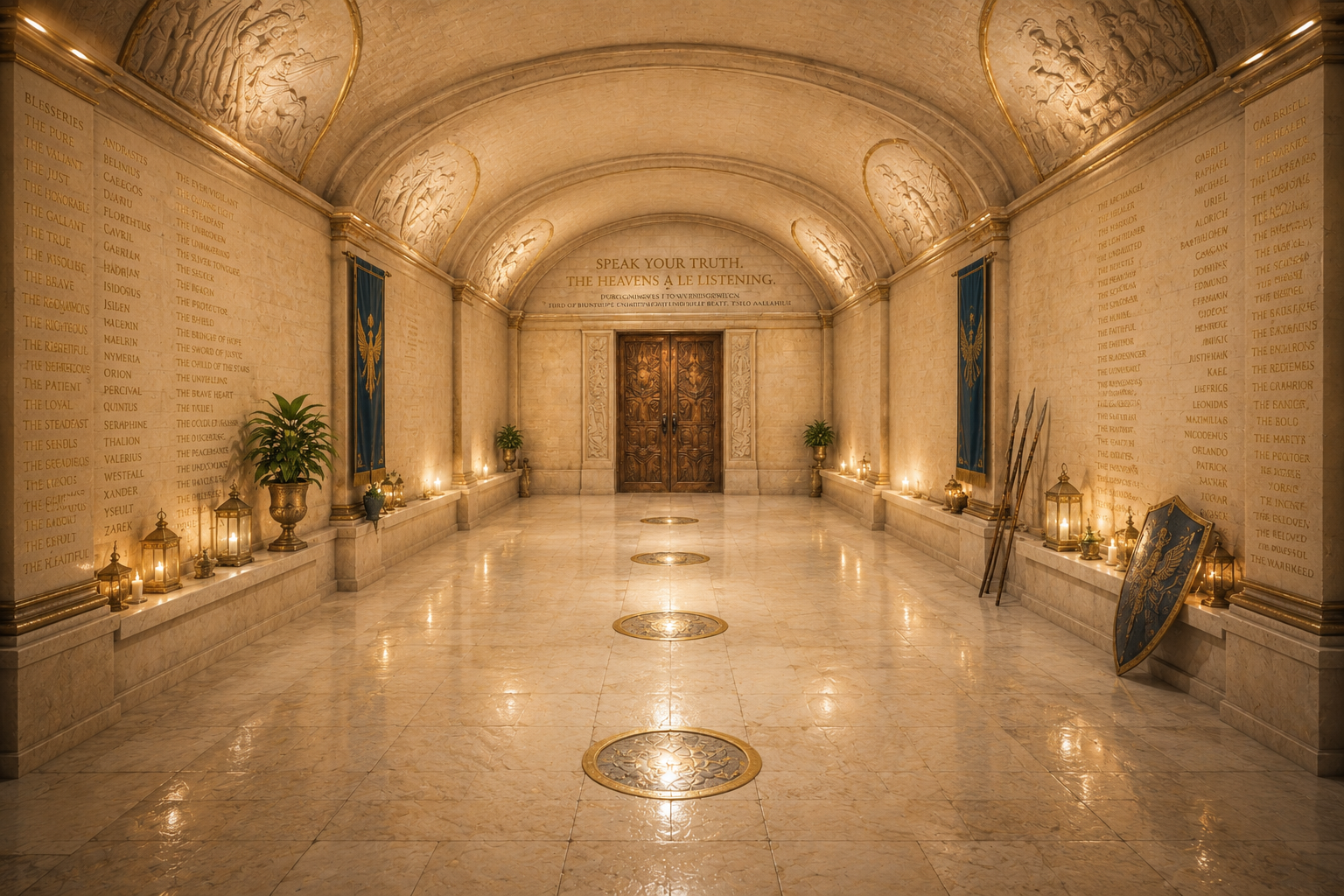 The second room of the shrine, renewed