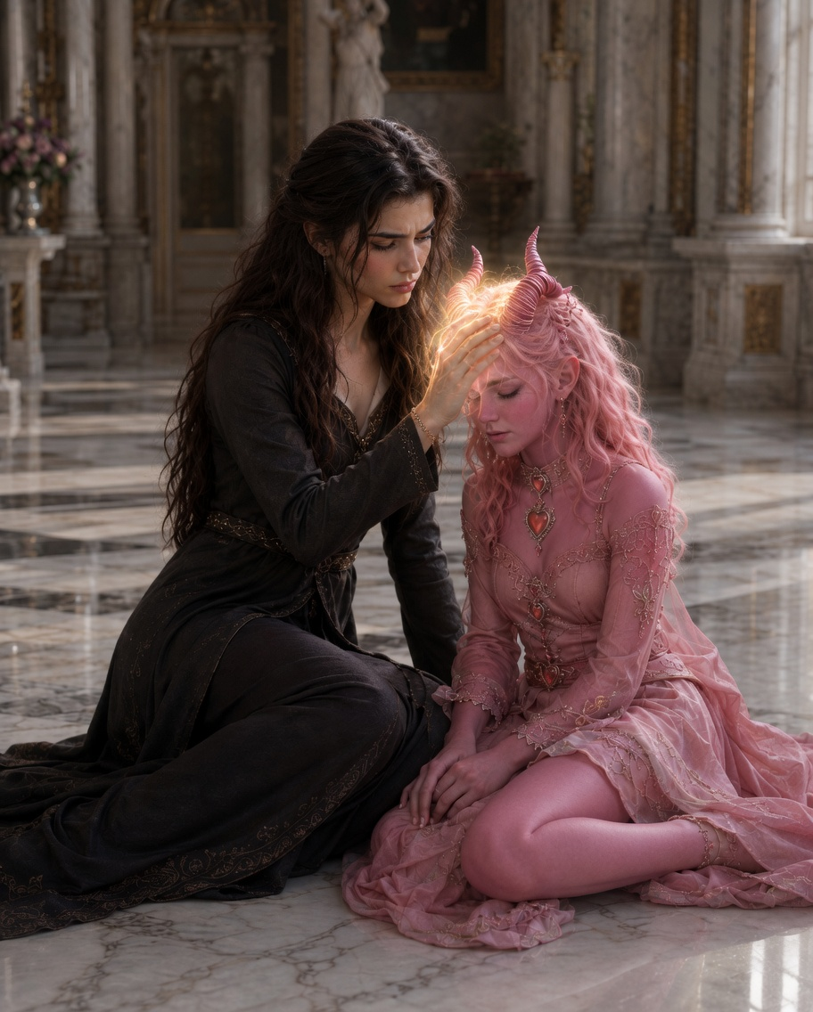 Sana uses her power to read Lio\'s mind