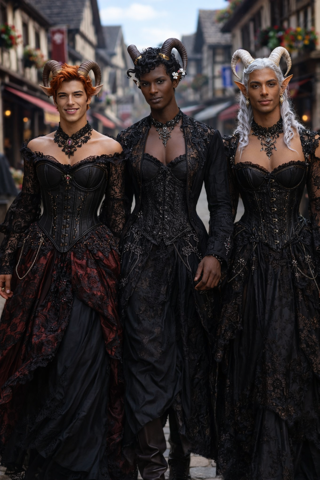 Twist, Shimmer, and Sway dressed