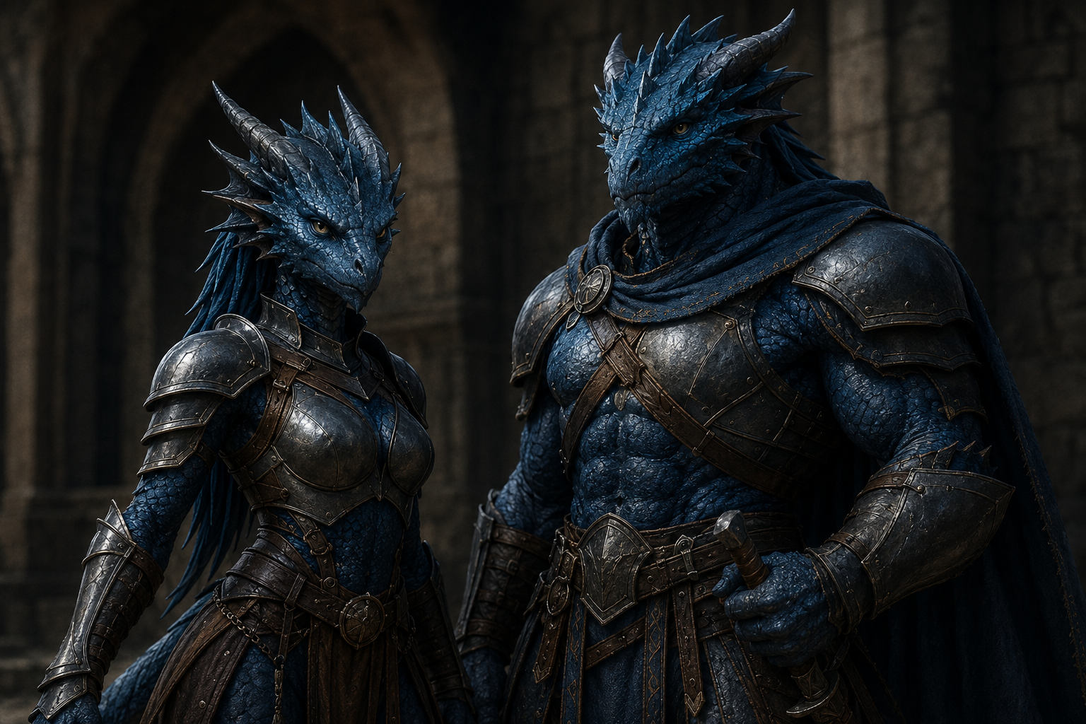 Blue Draconian
